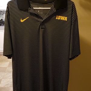 XL Nike Dri-fit Iowa Hawkeye Polo